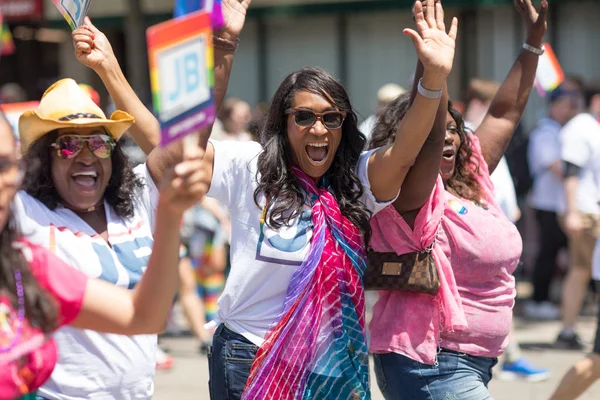 LGBTQ Pride přehlídce 2018 — Stock fotografie