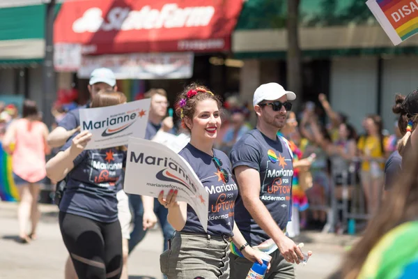 LGBTQ Pride přehlídce 2018 — Stock fotografie