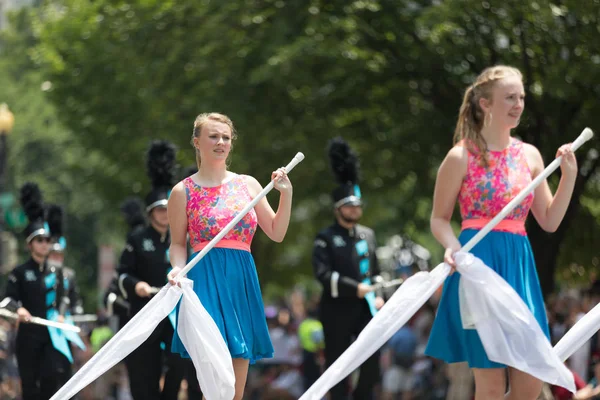 Nationella självständighets dagen Parade 2018 — Stockfoto