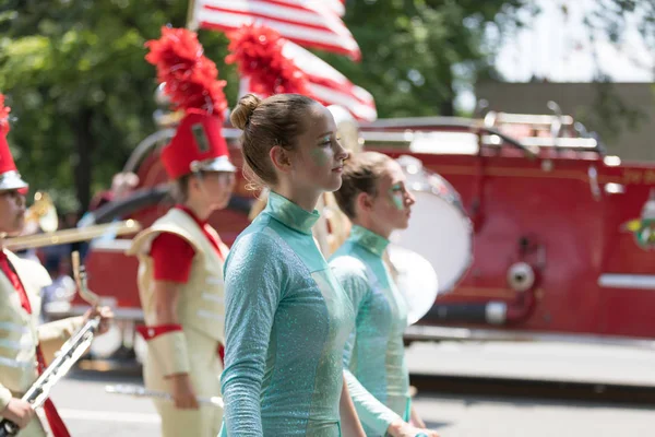 Parade zum nationalen Unabhängigkeitstag 2018 — Stockfoto