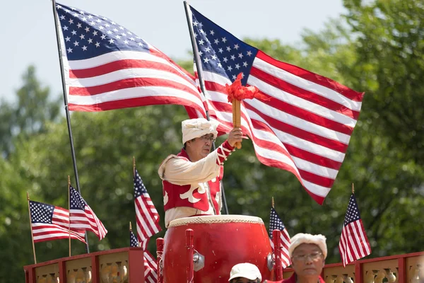 Nationale dag van de onafhankelijkheid Parade 2018 — Stockfoto