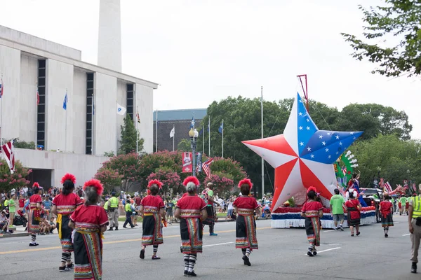 Nationella självständighets dagen Parade 2018 — Stockfoto