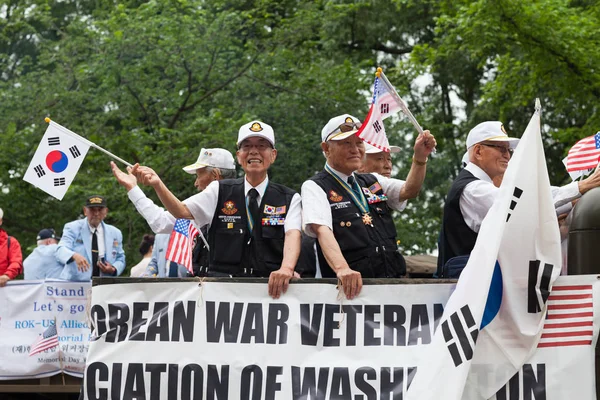 The National Memorial Day Parade — Stock Photo, Image