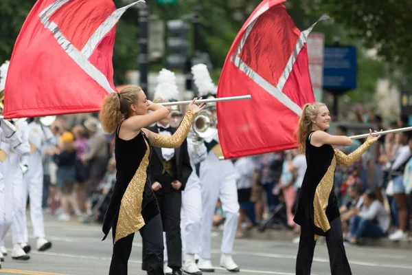 Parade zum Volkstrauertag — Stockfoto