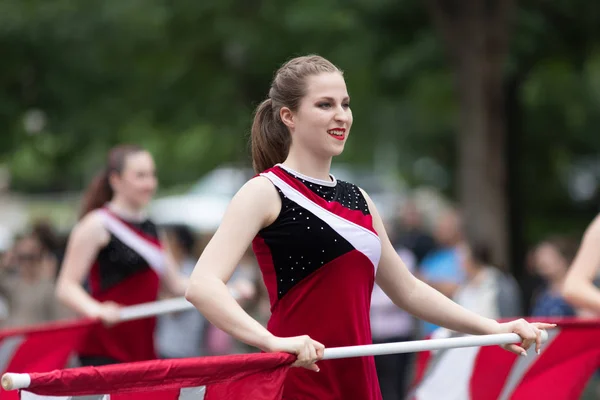 A nemzeti emléknap Parade — Stock Fotó