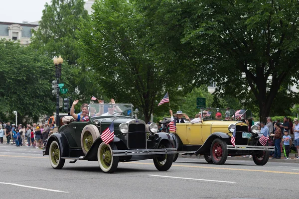 Den nationella Memorial Day Parade — Stockfoto