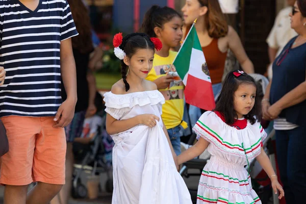 Парад в честь Дня независимости Мексики 2018 — стоковое фото