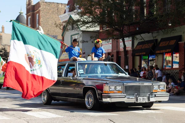 皮尔森墨西哥独立日游行2018 — 图库照片