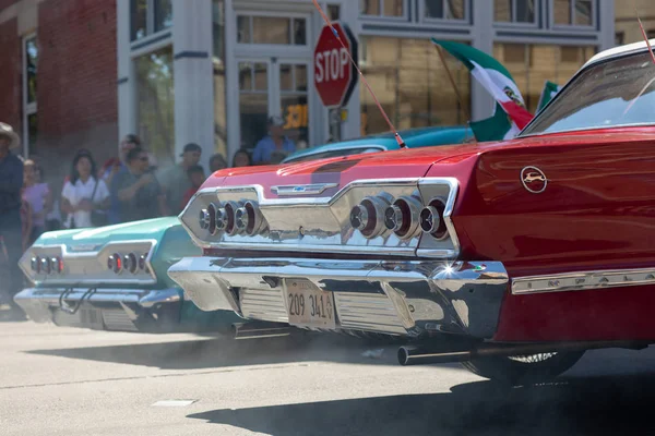 Desfile do Dia da Independência Mexicana de Pilsen 2018 — Fotografia de Stock