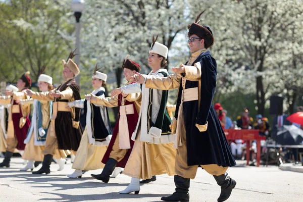 Polska Konstytucja Day Parade 2018 — Zdjęcie stockowe