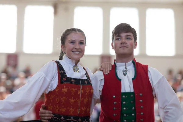 Syttende Mai Stoughton festival 2018 — Stock fotografie