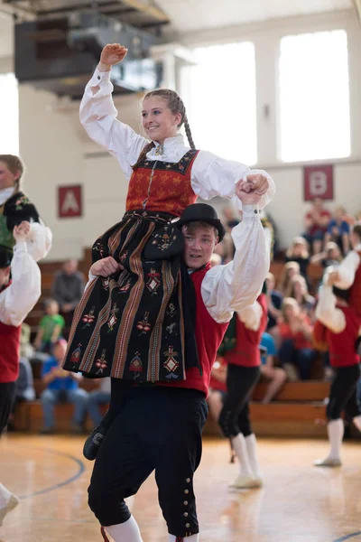 Festiwal Syttende Mai Stoughton 2018 — Zdjęcie stockowe