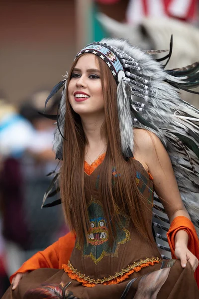 Mexicaanse onafhankelijkheid Parade — Stockfoto