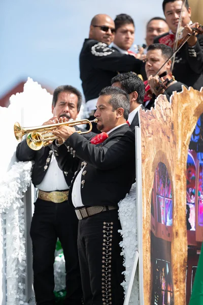 Desfile da independência mexicana — Fotografia de Stock