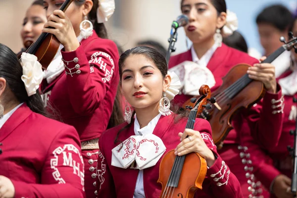 Desfile de la Independencia Mexicana — Foto de Stock