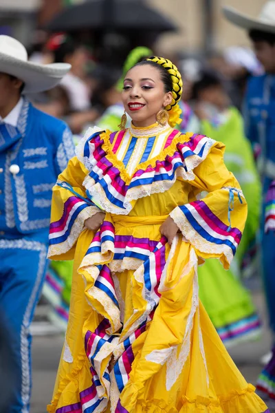 Mexicaanse onafhankelijkheid Parade — Stockfoto