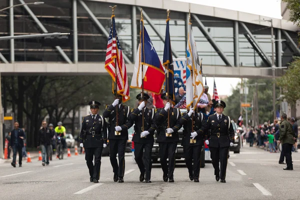 Le défilé des héros américains — Photo