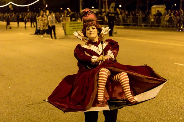 Las Artes en la Oscuridad, El Desfile de Halloween 2017 — Foto de Stock