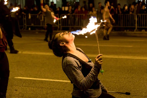 The Arts in the Dark, The Halloween Parade 2017 — Stock Photo, Image