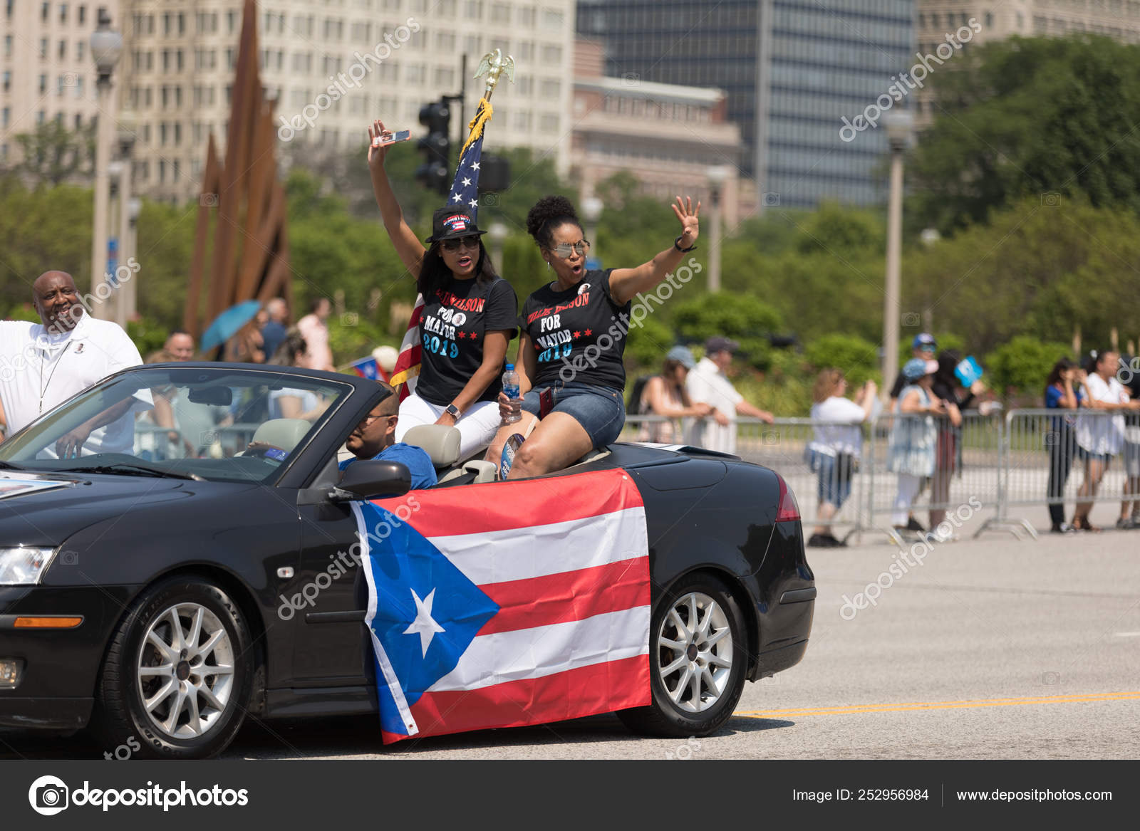 The Puerto Rican Day Parade 2018 Stock Editorial Photo