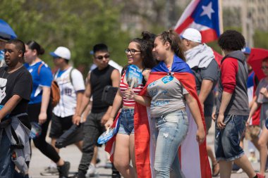 The Puerto Rican Day Parade 2018 clipart