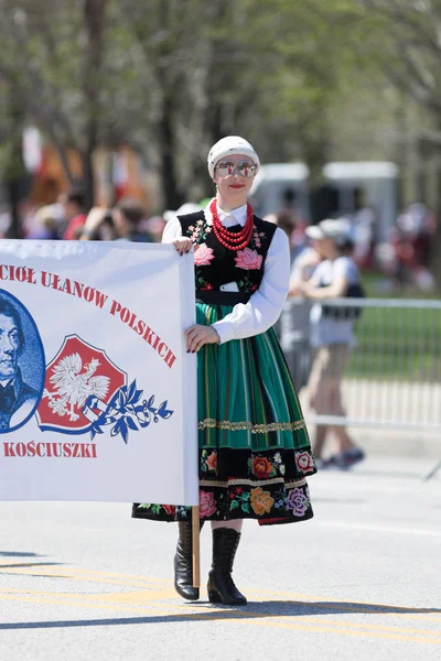 Le défilé de la Journée de la Constitution polonaise 2018 — Photo