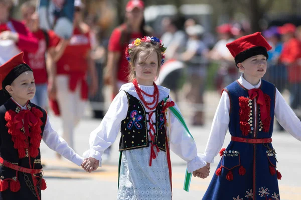 The Polish Constitution Day Parade 2018 — Stock Photo, Image