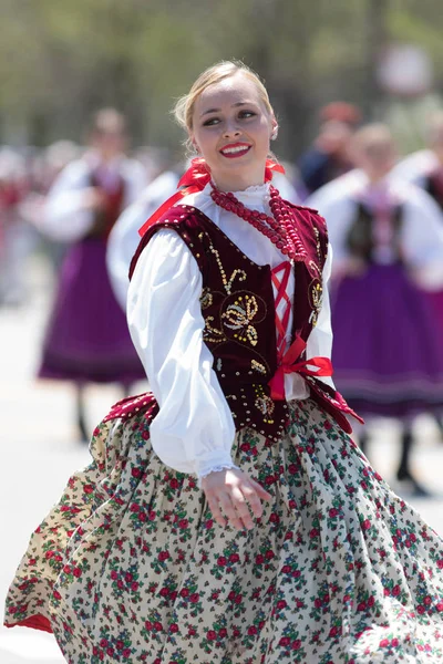 Le défilé de la Journée de la Constitution polonaise 2018 — Photo