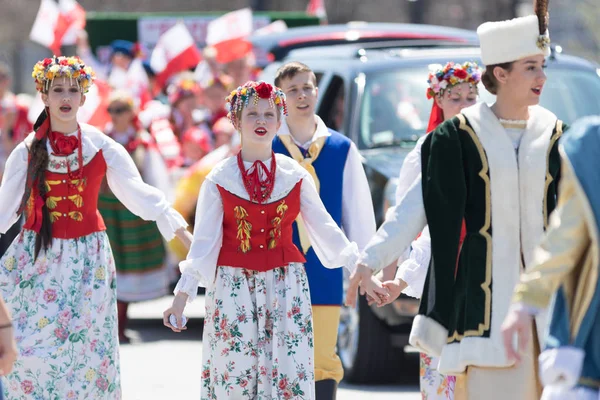 Polonya Anayasa Günü Geçit Töreni 2018 — Stok fotoğraf