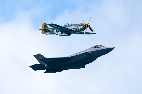The Chicago Air and Water Show — Stock Photo, Image