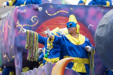 Mardi Gras Geçit Töreni New Orleans