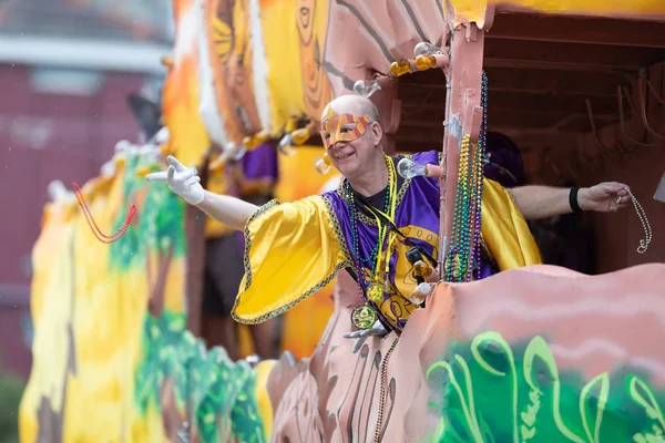 Mardi Gras Parade Nueva Orleans — Foto de Stock