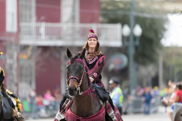 Mardi gras parade neue orleans — Stockfoto