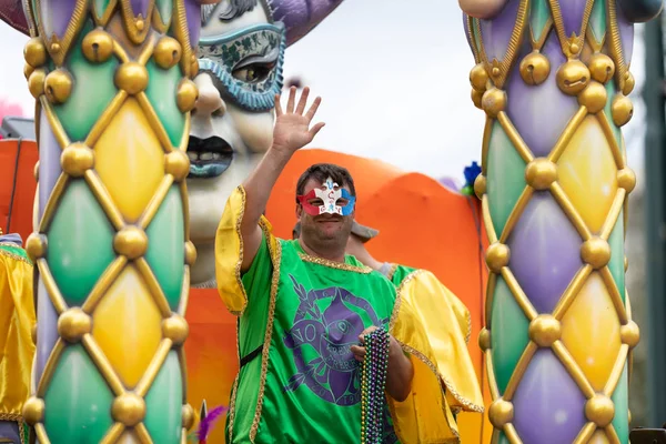 狂欢节游行新奥尔良 — 图库照片