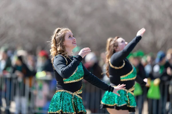St. Patrick 's Day Parade Chicago 2019 — стоковое фото