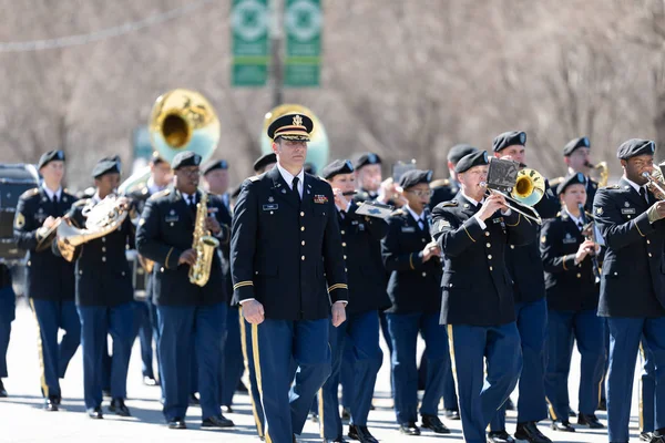 St. Patrick 's Day Parade Chicago 2019 — Stockfoto