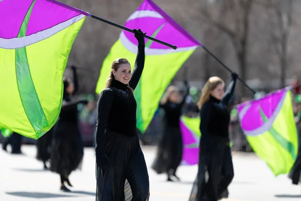 St. Patrick 's Day Parade Chicago 2019 — Stock Fotó