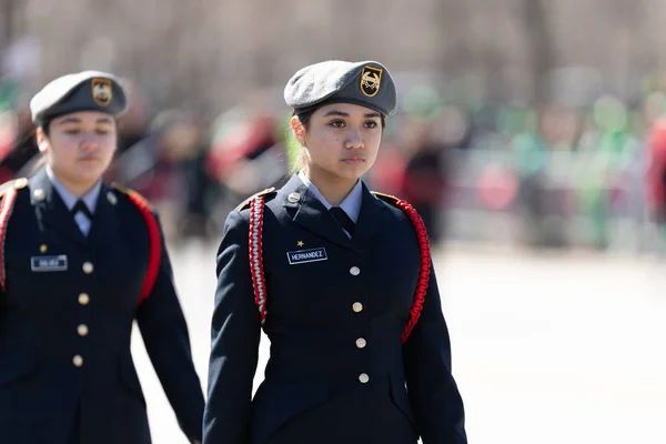 성 패트릭의 날 퍼레이드 시카고 2019 — 스톡 사진