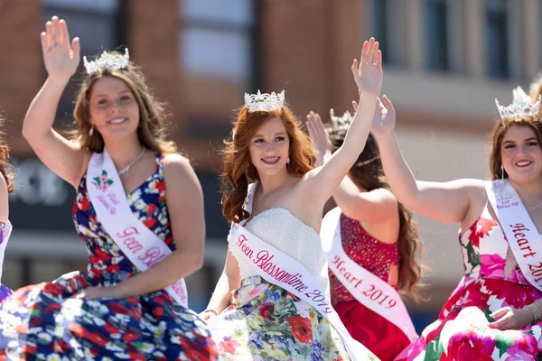 Virágzás ideje fesztivál Grand Floral Parade 2019 — Stock Fotó