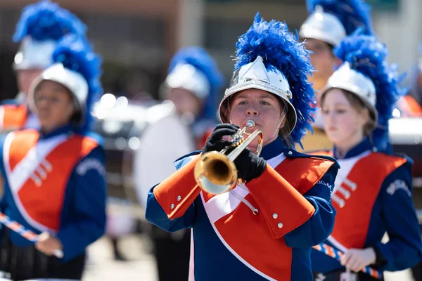 Blossomtime Festival Grand blommig parad 2019 — Stockfoto