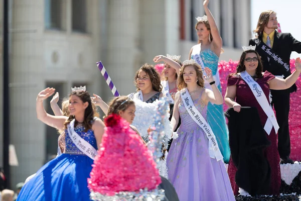 Virágzás ideje fesztivál Grand Floral Parade 2019 — Stock Fotó