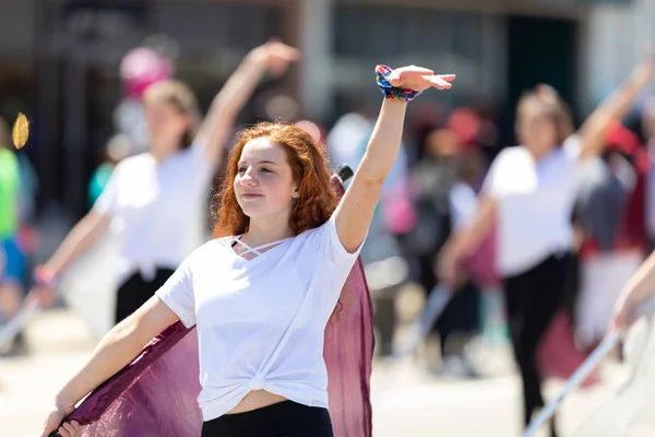 Festivalul Blossomtime Grand Floral Parade 2019 — Fotografie, imagine de stoc