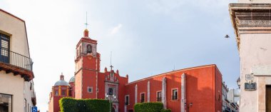 Meryem Ana 'nın Manastırı. Carmel, Queretaro eyaletinin Meksika şehri Santiago de Queretaro 'da.