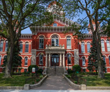 Tarihi Crown Point Adliyesi, Indiana, ABD