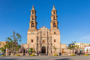 Catedral Basilica De Nuestra Seora De La Asuncin, in Aguascalientes, Aguascalientes State, Mexico. clipart