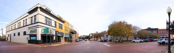 Nacogdoches Texas Usa Listopadu 2019 Pohled Centrum Města Starými Historickými — Stock fotografie