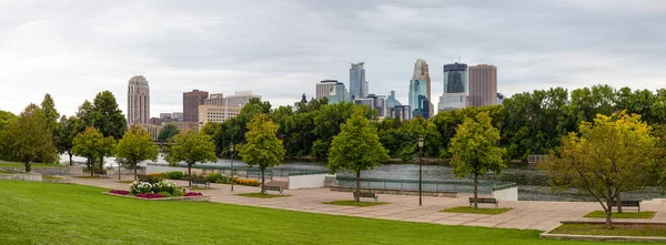 Minneapolis Cidade Estado Minnesota Estados Unidos América Durante Manhã — Fotografia de Stock