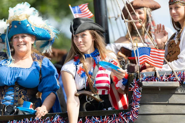 Arlington Texas Usa July 2019 Arlington 4Th July Parade Float — Stock Photo, Image