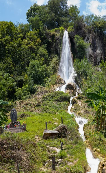 Cachoeira Conhecida Como Chorrito Estado Mexicano Tamaulipas — Fotografia de Stock