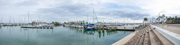 Kustlinjen Utsikt Över Staden Corpus Christi Delstaten Texas Usa — Stockfoto